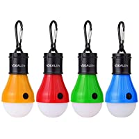 Vdealen Lámpara de Camping- Lámpara LED Impermeable a Batería para Carpas con Luz de Emergencia para Camping- Aventura…